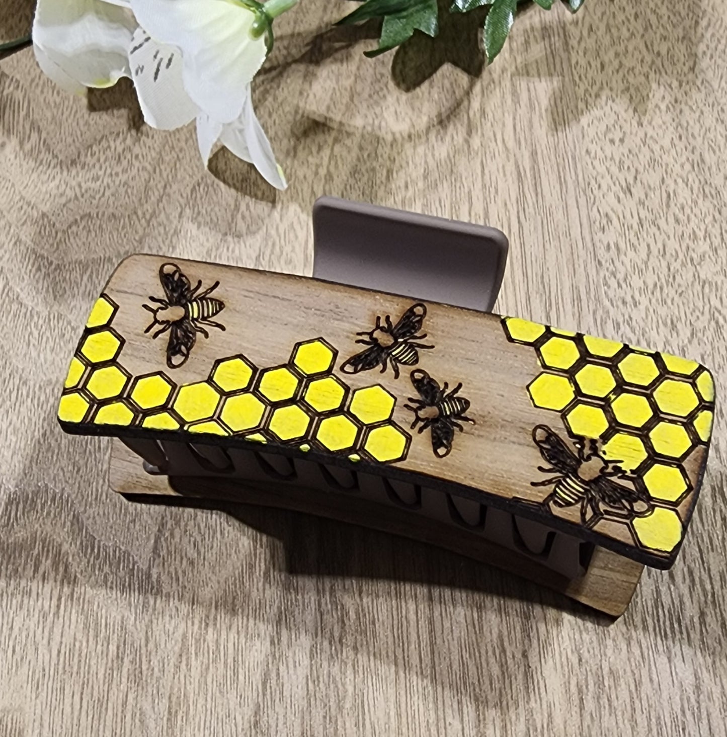 Bumble Bee Hair Clip