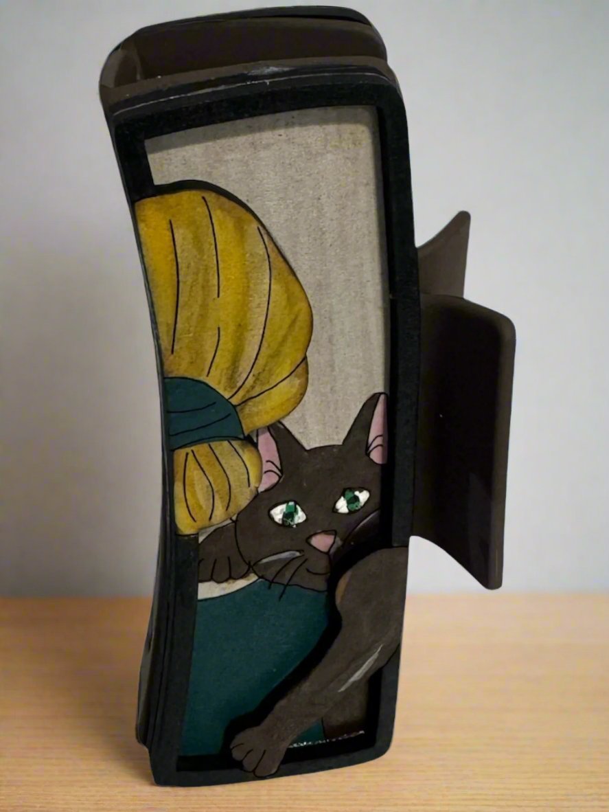 Cat Lover Hair Clip